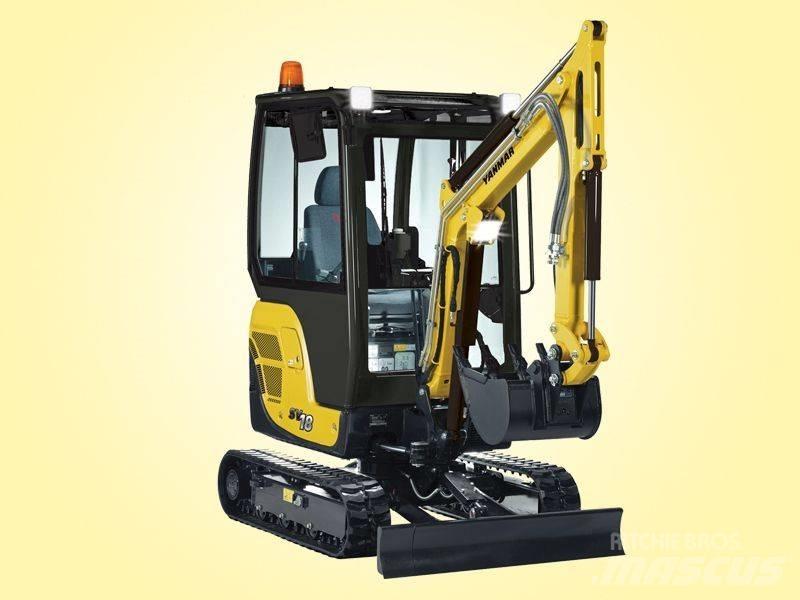 Yanmar SV 18 Mini bagri <7t