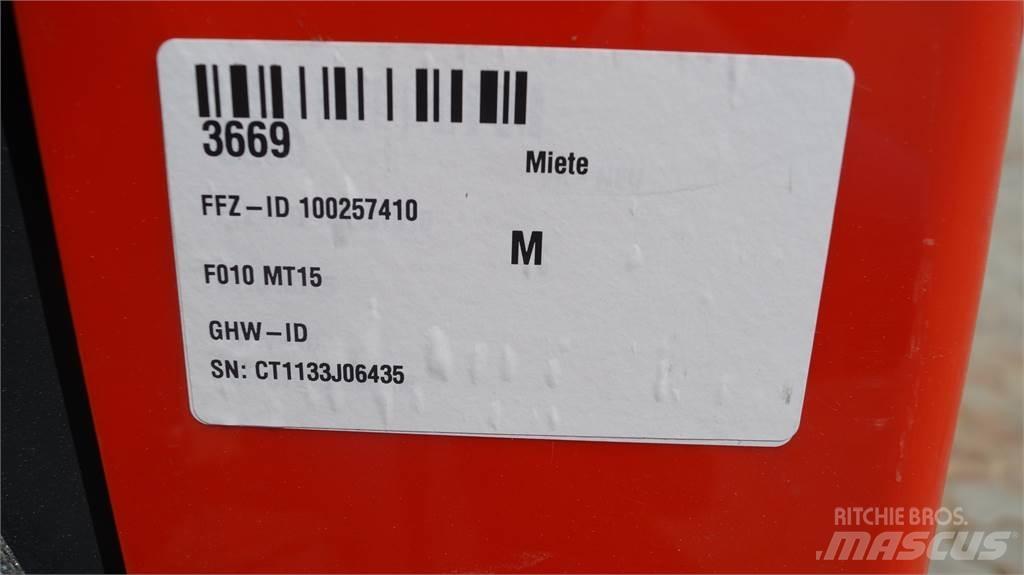 Linde MT15 Električni nizko dvižni viličar