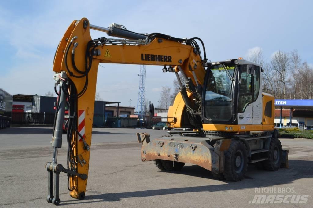 Liebherr A 918 Bagri na kolesih