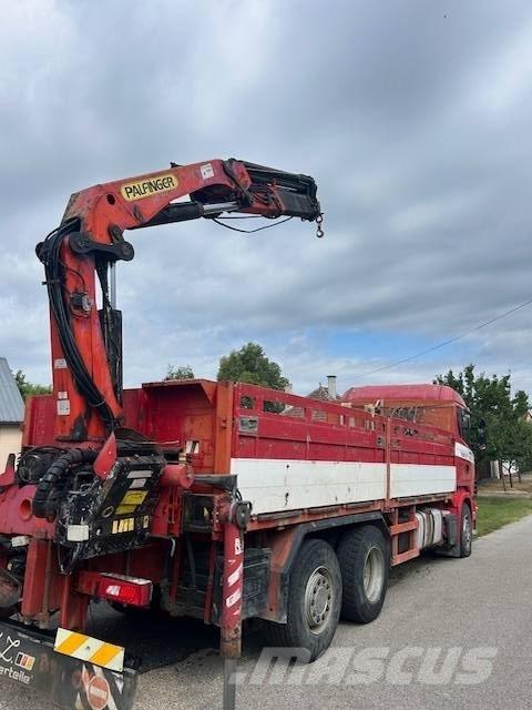 Scania R 114 Tovornjaki z žerjavom
