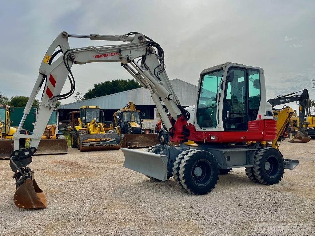 Takeuchi TB 295 Bagri na kolesih
