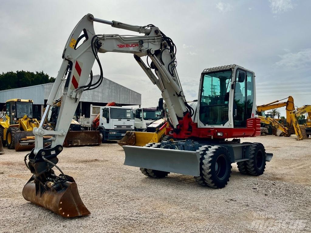 Takeuchi TB 295 Bagri na kolesih