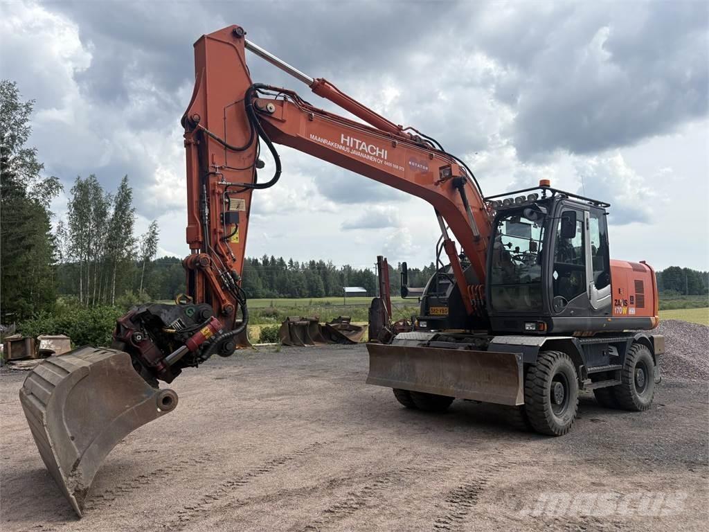 Hitachi ZX170W-3 Bagri na kolesih