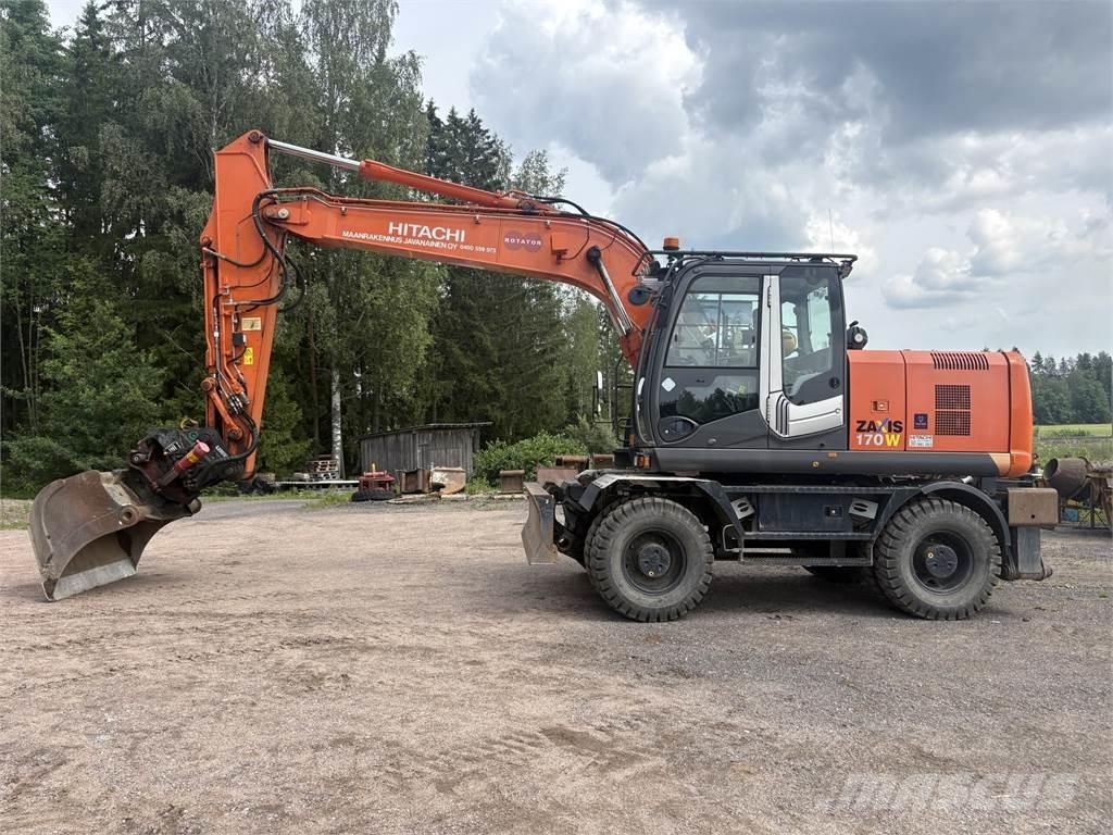 Hitachi ZX170W-3 Bagri na kolesih