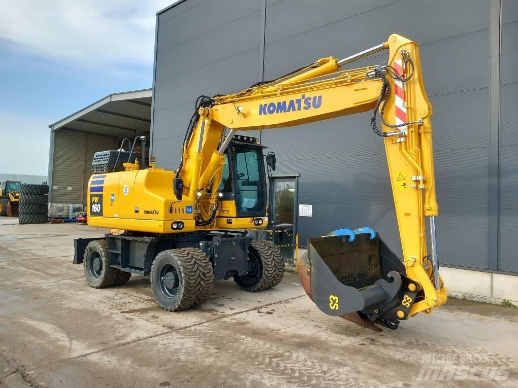 Komatsu PW160-11E0 Bagri na kolesih