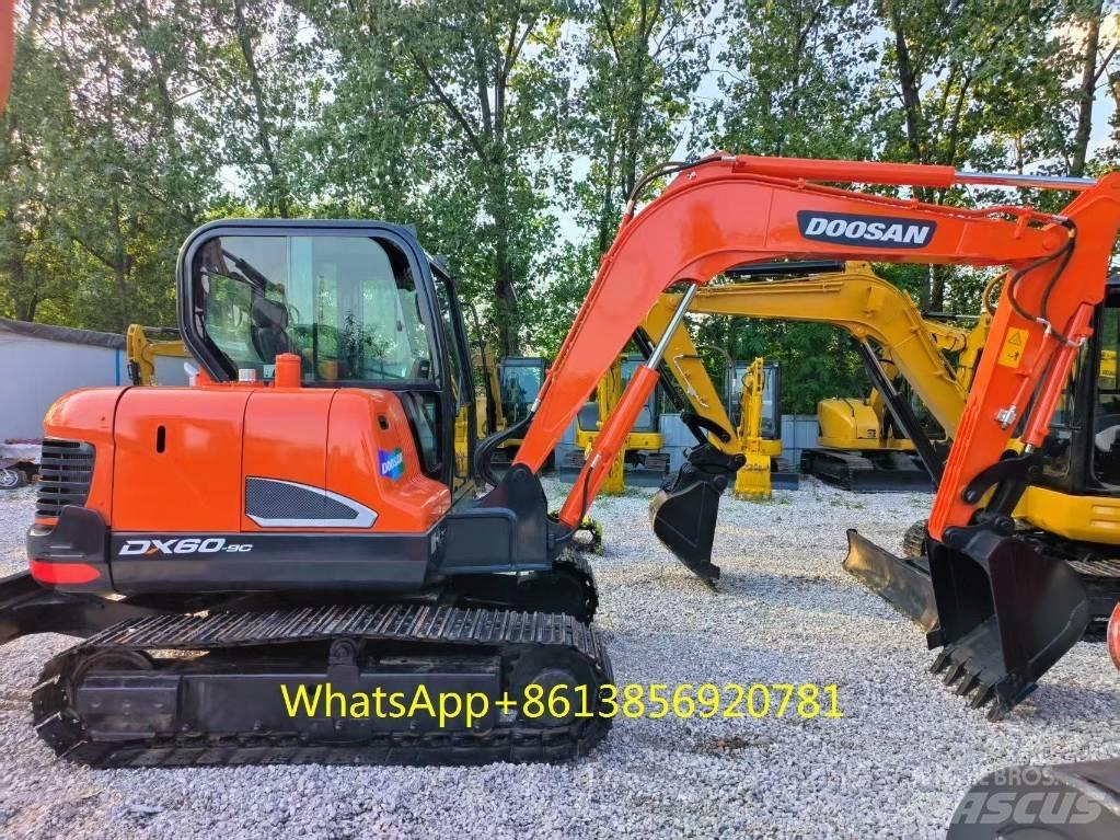 Doosan DX 60 Mini bagri <7t
