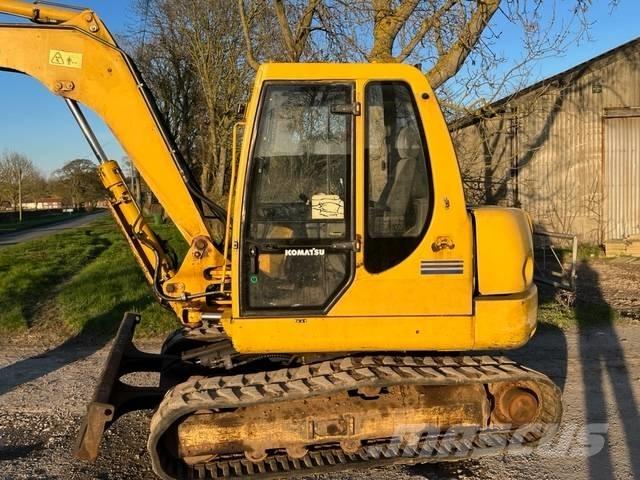 Komatsu PC 75 Midi bagri 7t – 12t