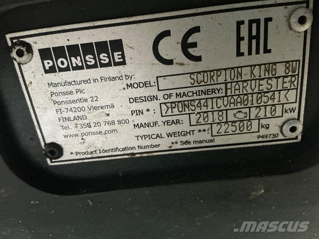 Ponsse Scorpion King Gozdarstvo - drugo