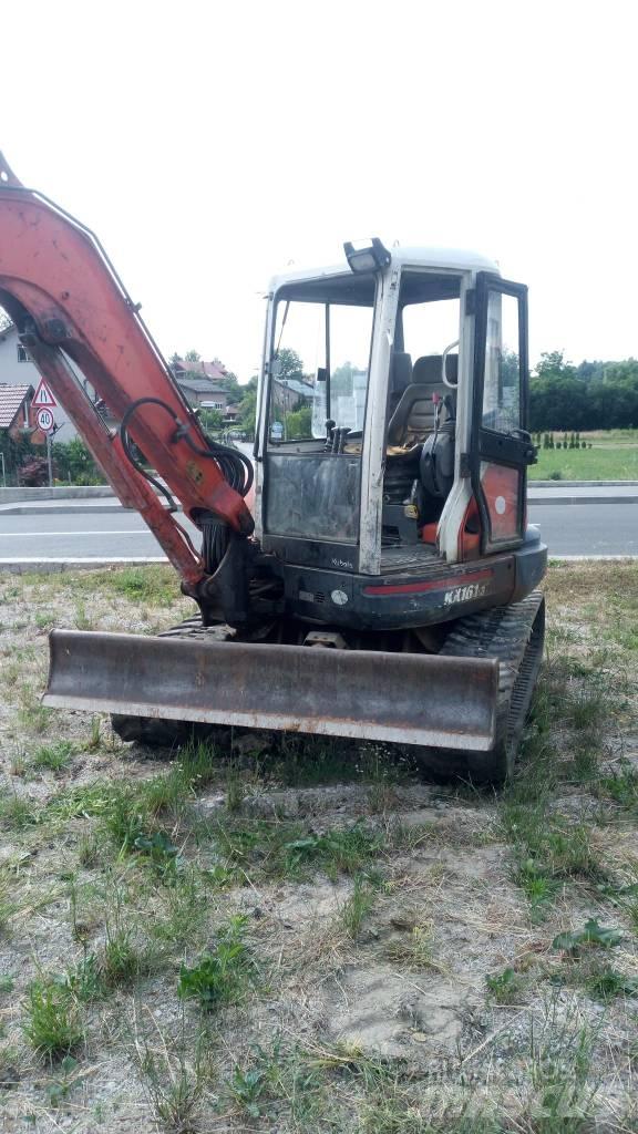 Kubota KX 161-3 A Mini bagri <7t