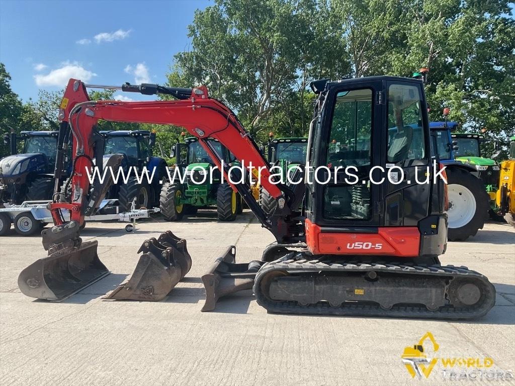 Kubota U 50 Mini bagri <7t