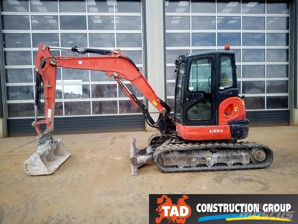 Kubota U 55-4 Mini bagri <7t