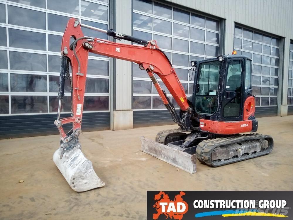 Kubota U 55-4 Mini bagri <7t