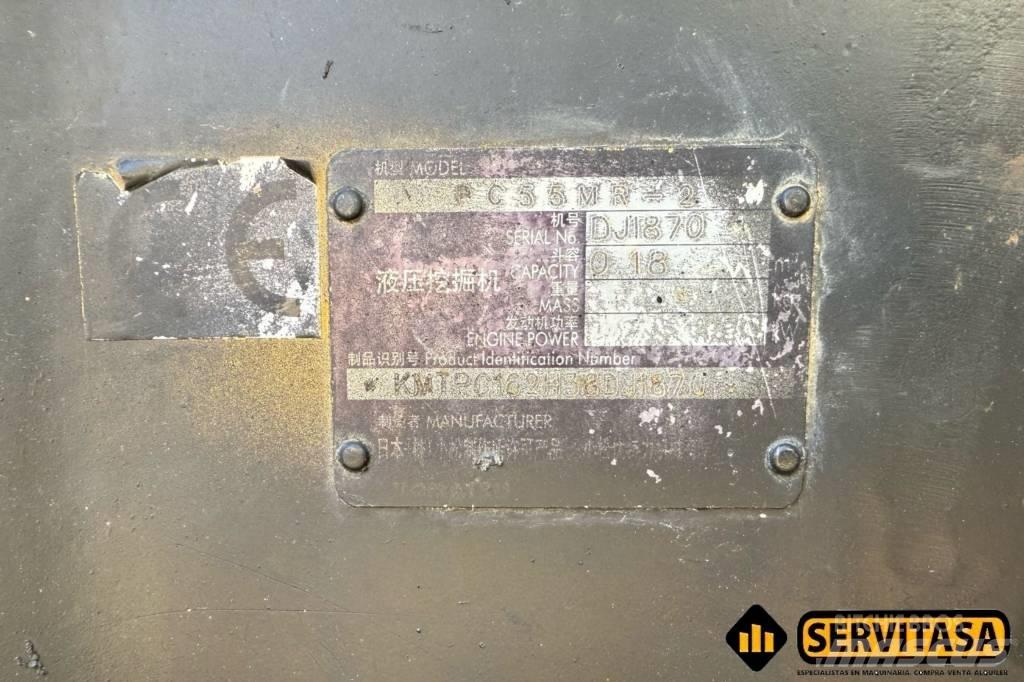 Komatsu PC 55 MR-2 Mini bagri <7t