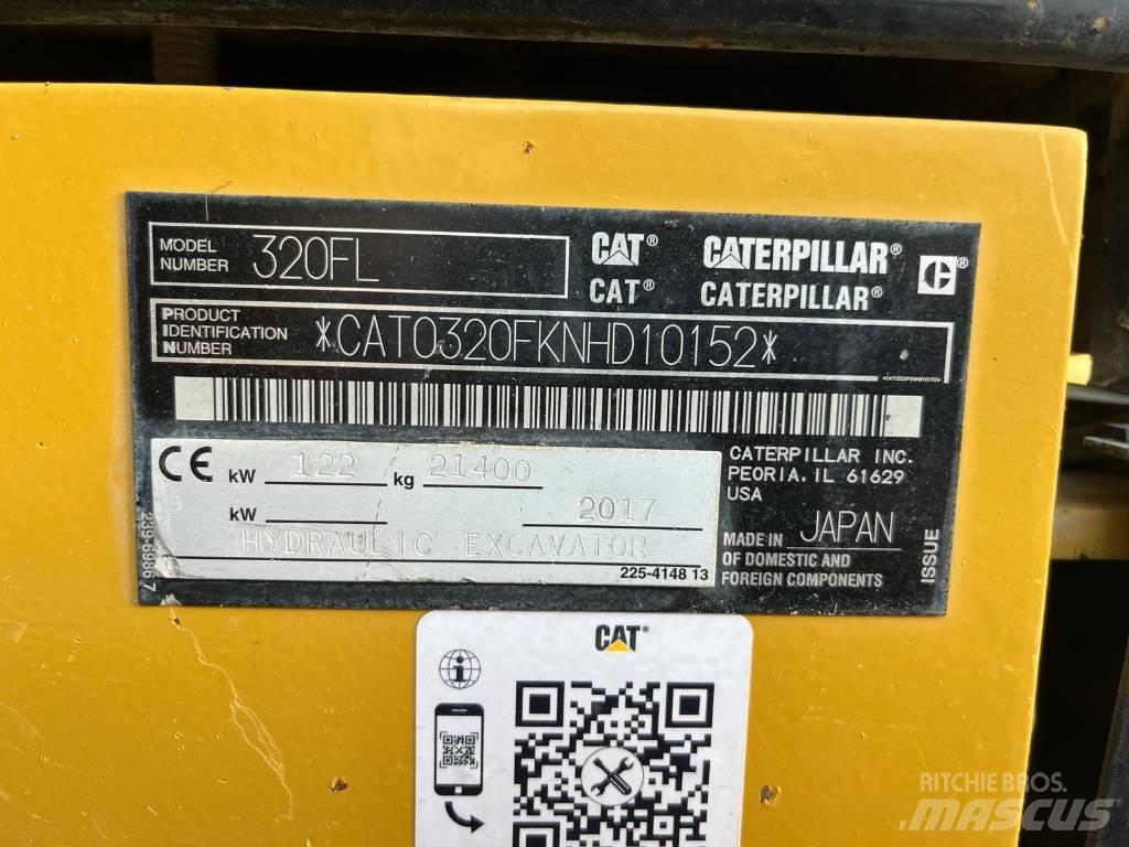 CAT 320 FL Bagri goseničarji