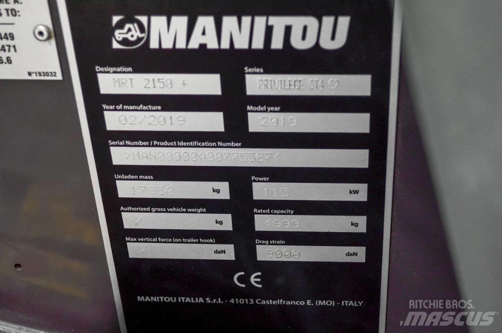 Manitou MRT 2150 Teleskopski viličarji