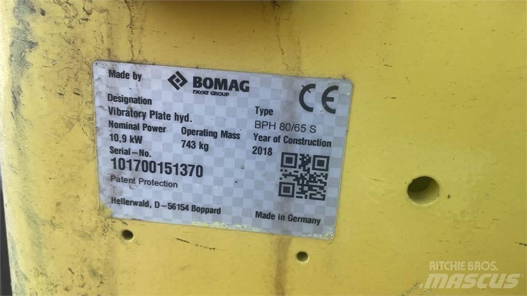 Bomag BPH 80/65 S Kompaktorji tal