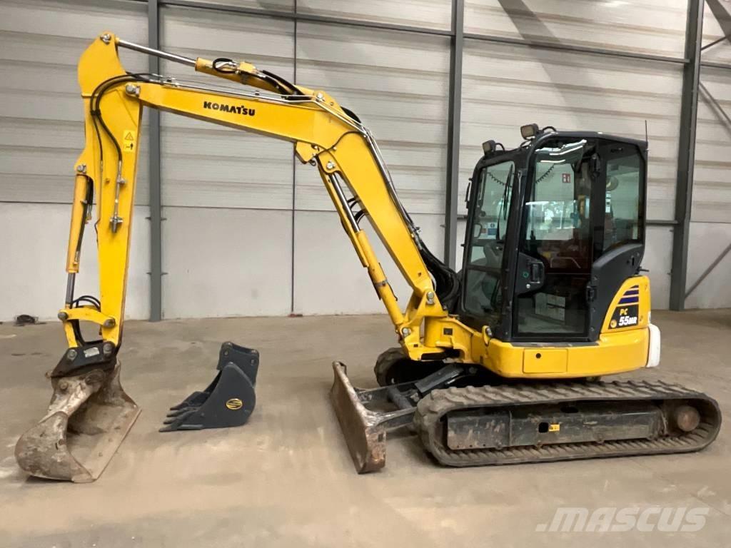 Komatsu PC 55 MR-5 Mini bagri <7t