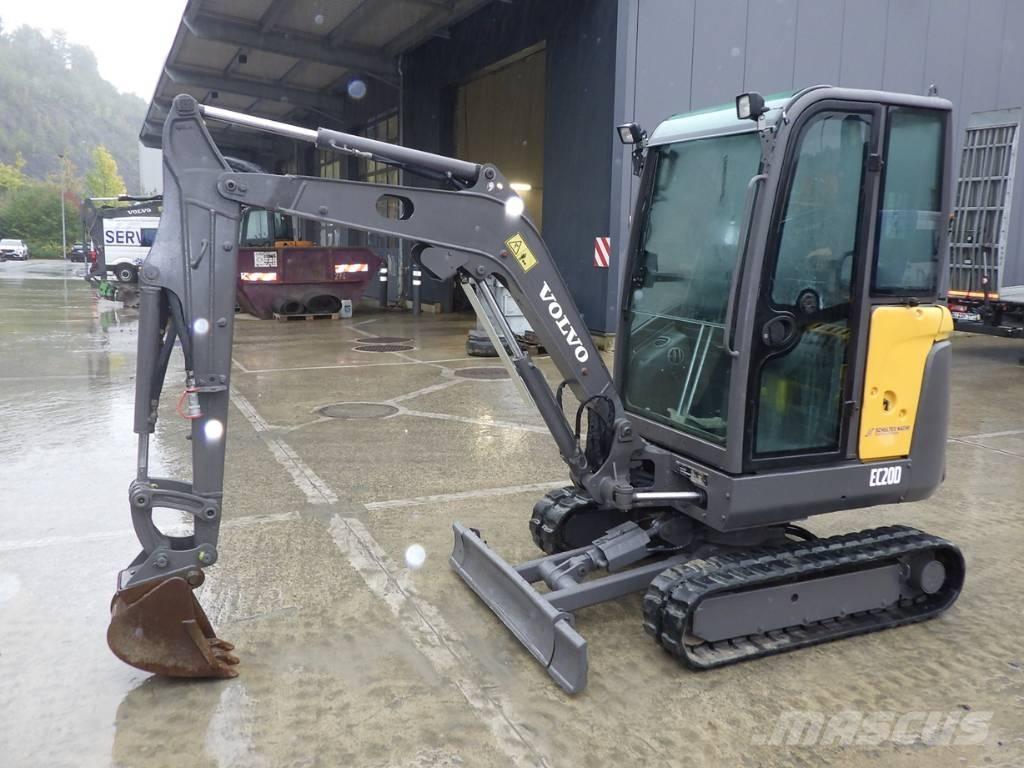 Volvo EC 20 D Mini bagri <7t
