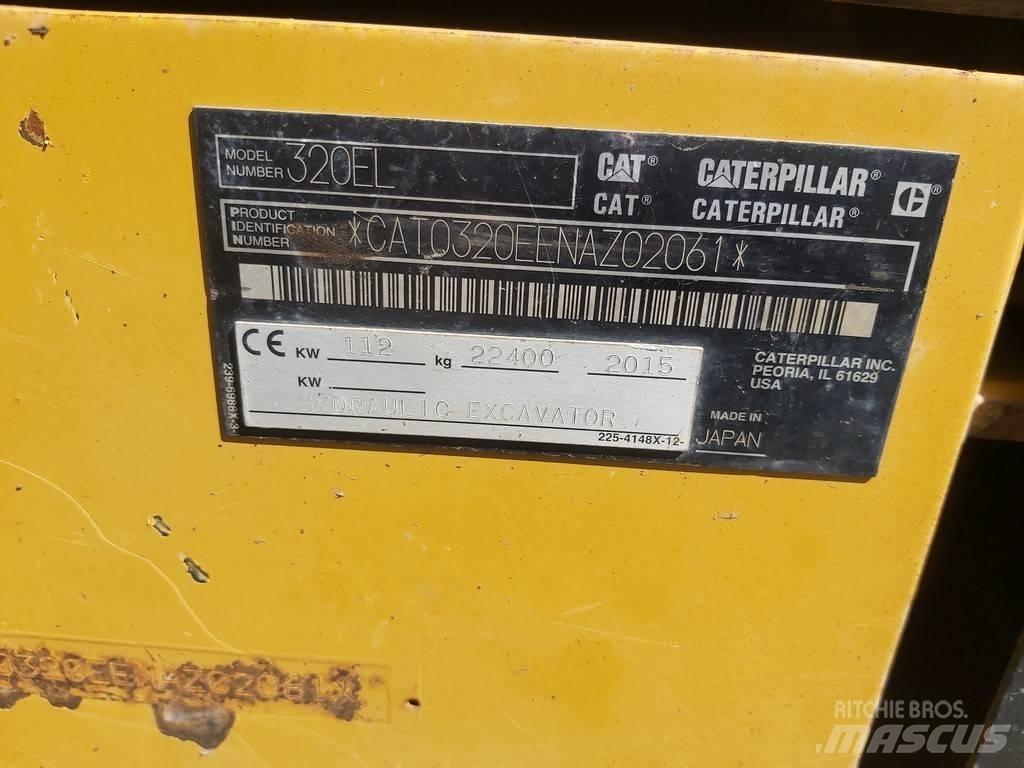 CAT 320 EL Bagri goseničarji