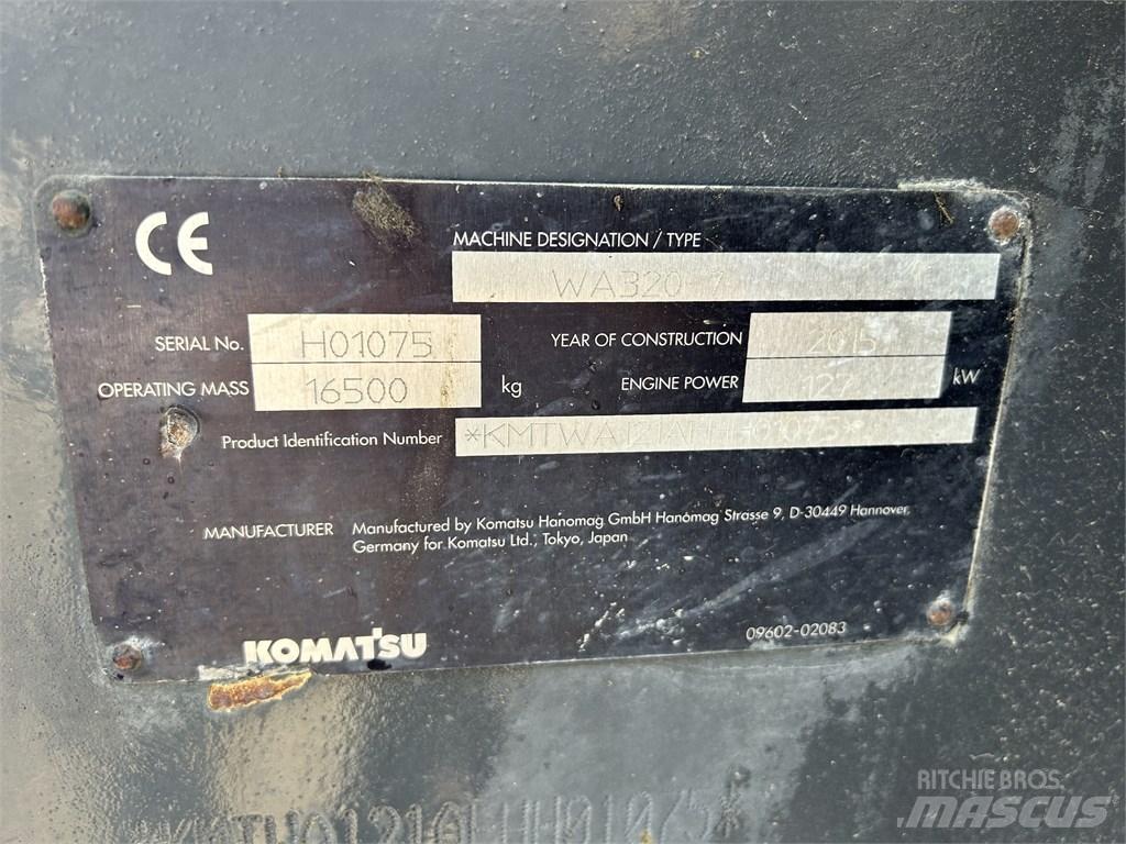 Komatsu WA320-7 Kolesni nakladalci