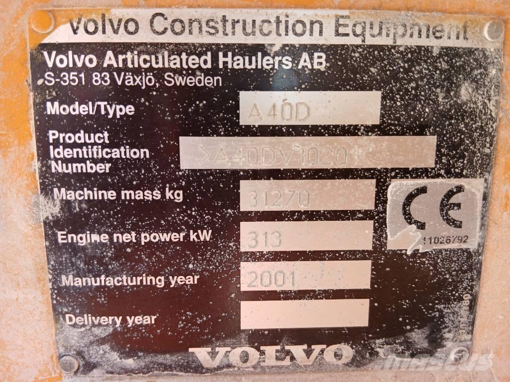 Volvo A 40 D Zglobni demperji