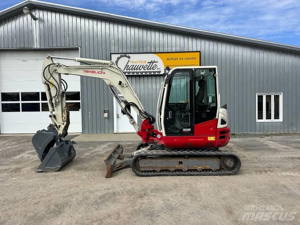 Takeuchi TB 260 Mini bagri <7t