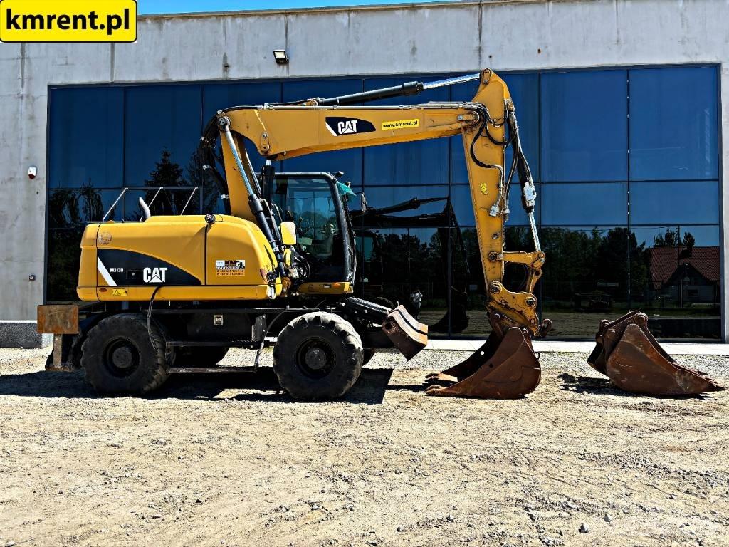 CAT M 313 D Bagri na kolesih