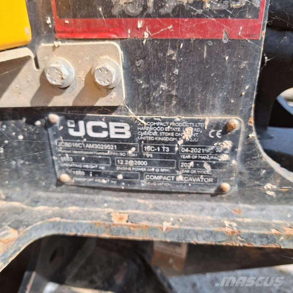 JCB 16 C-1 Mini bagri <7t