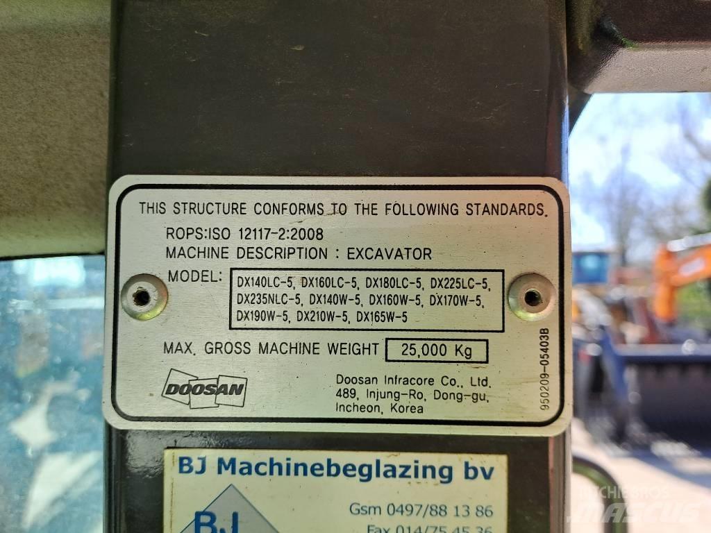 Doosan DX140W-5 Bagri na kolesih