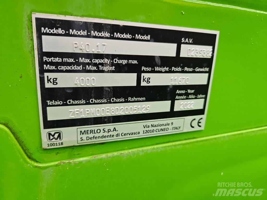 Merlo P 40.17 Teleskopski viličarji