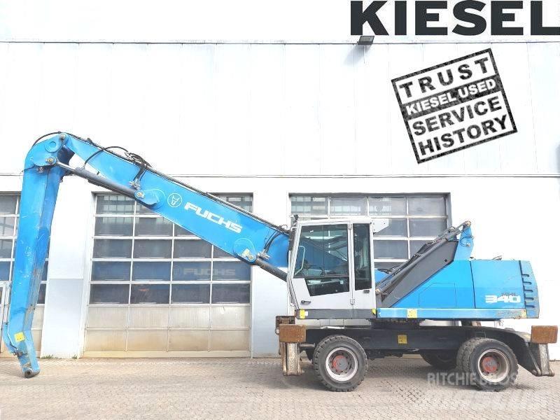 Fuchs MHL 340 E Bagri za prekladanje primarnih/sekundarnih surovin