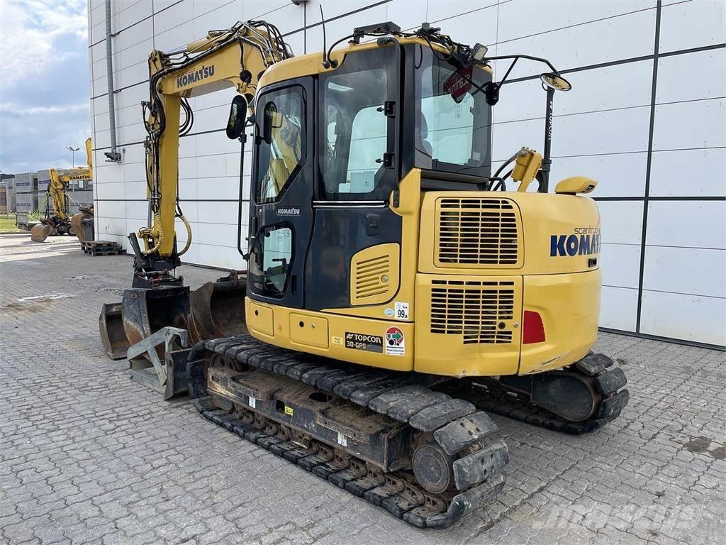Komatsu PC88MR-10 Bagri na kolesih