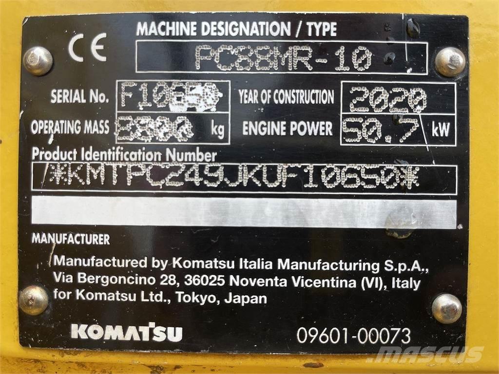 Komatsu PC88MR-10 Bagri na kolesih