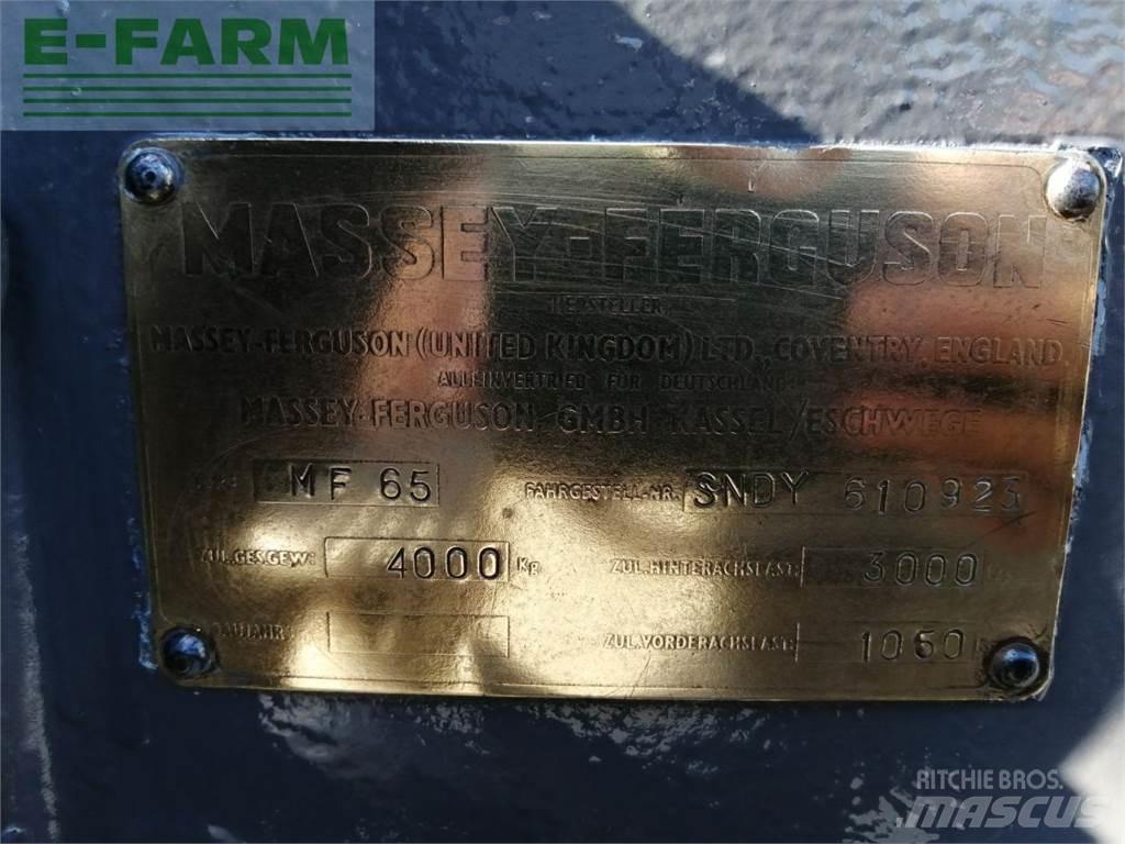 Massey Ferguson 65 Traktorji