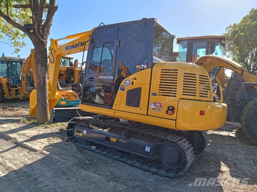 Komatsu PC 70 Midi bagri 7t – 12t