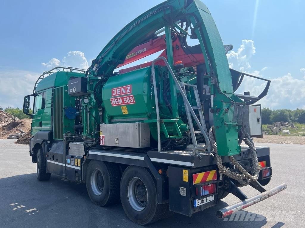 JENZ HEM 583 R MAN Drobilci lesa