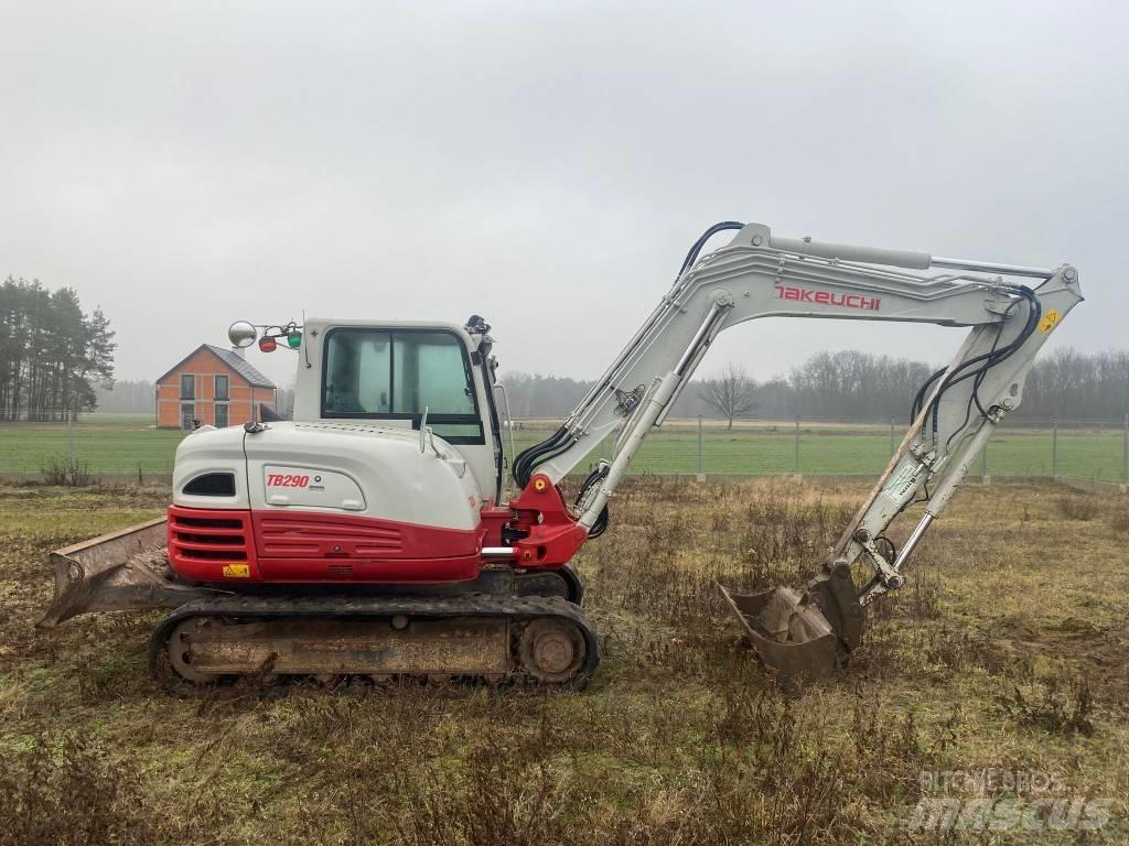 Takeuchi TB 290 Midi bagri 7t – 12t
