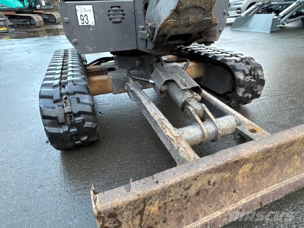 Volvo EC18 D Mini bagri <7t