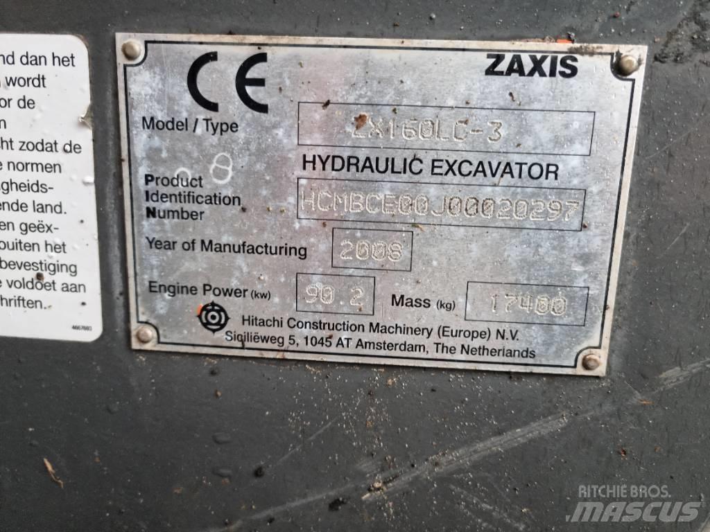 Hitachi ZX 160 Bagri goseničarji