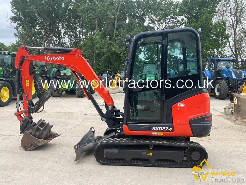 Kubota KX 027 Mini bagri <7t