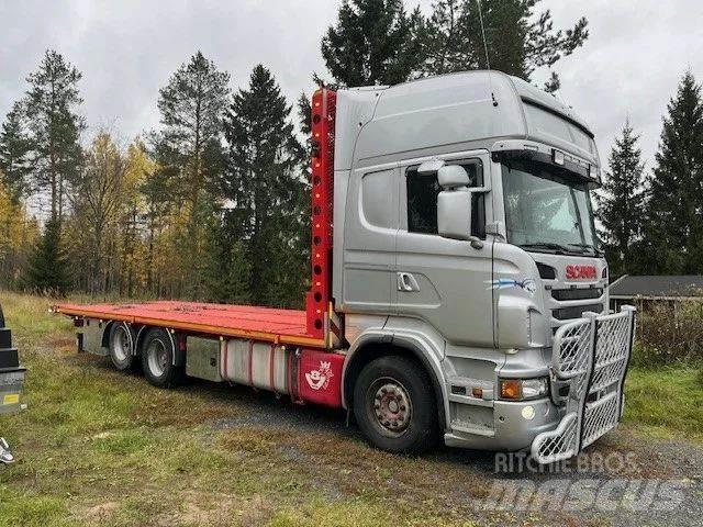 Scania R 560 6*2 Tovornjaki s kesonom/platojem