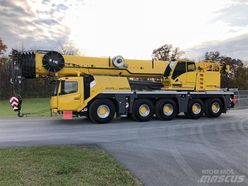 Grove GMK 5150 L Rabljeni žerjavi za vsak teren