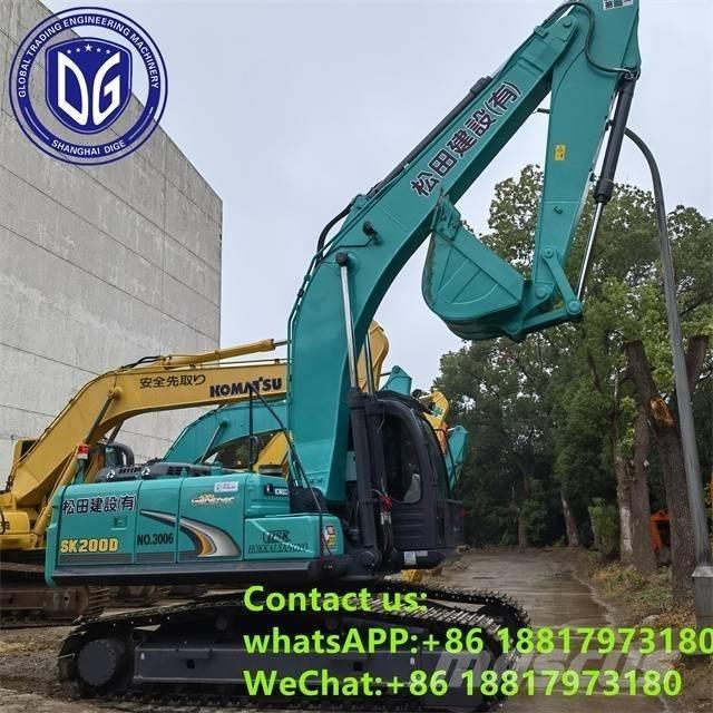 Kobelco SK 200-8 Bagri goseničarji