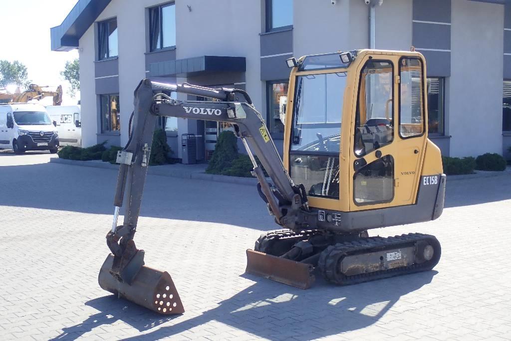 Volvo EC 15 B Mini bagri <7t
