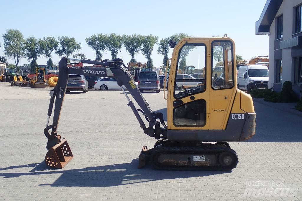 Volvo EC 15 B Mini bagri <7t