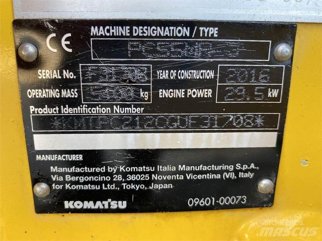 Komatsu PC55MR-3 Bagri na kolesih