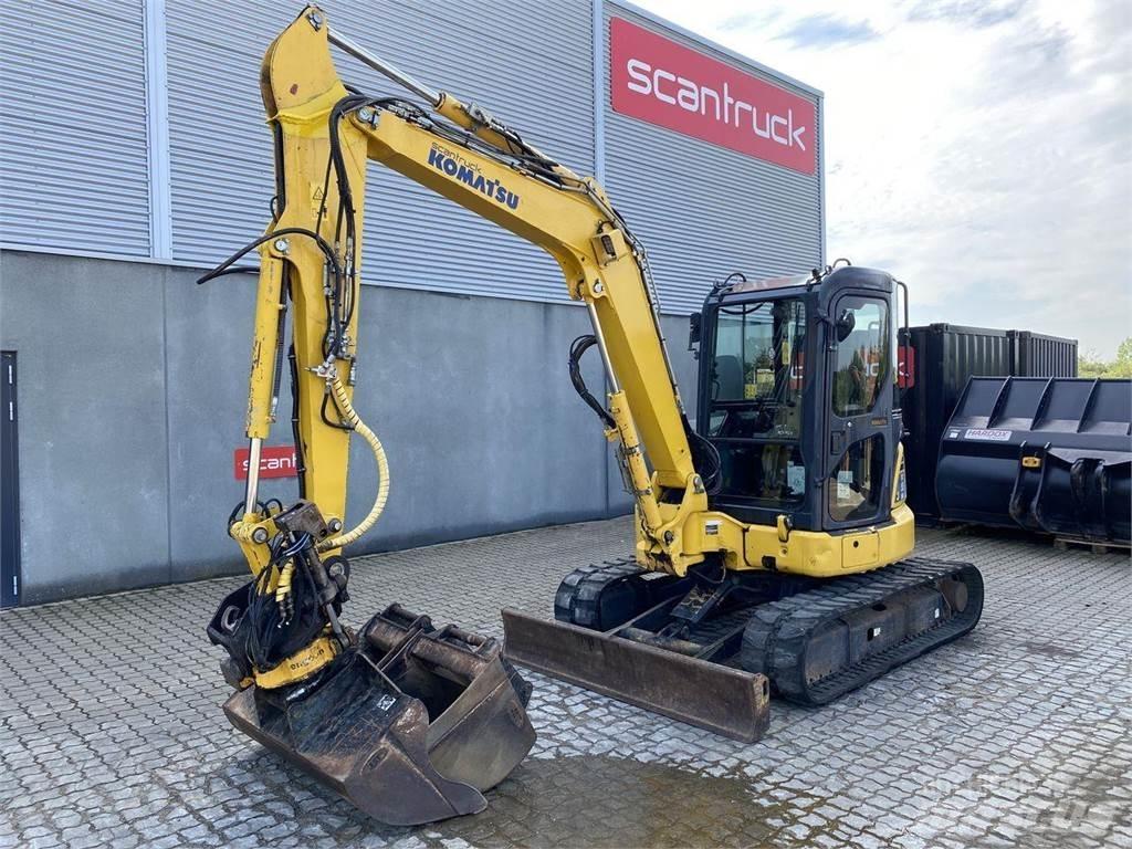 Komatsu PC55MR-3 Bagri na kolesih