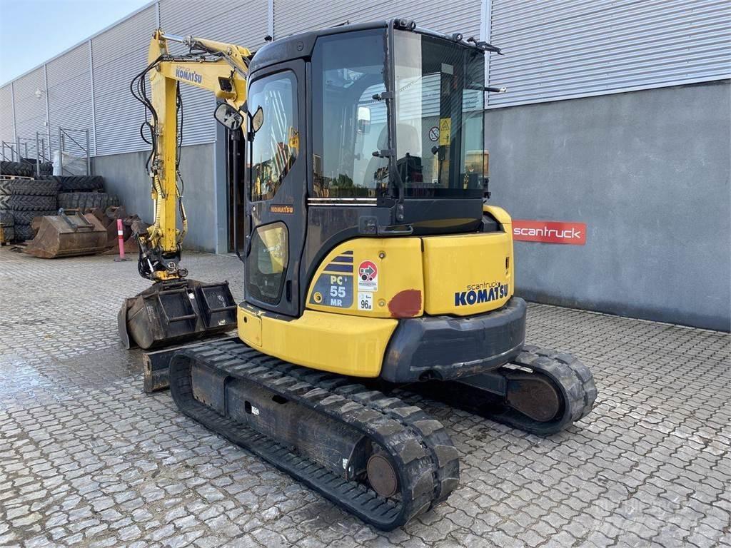 Komatsu PC55MR-3 Bagri na kolesih
