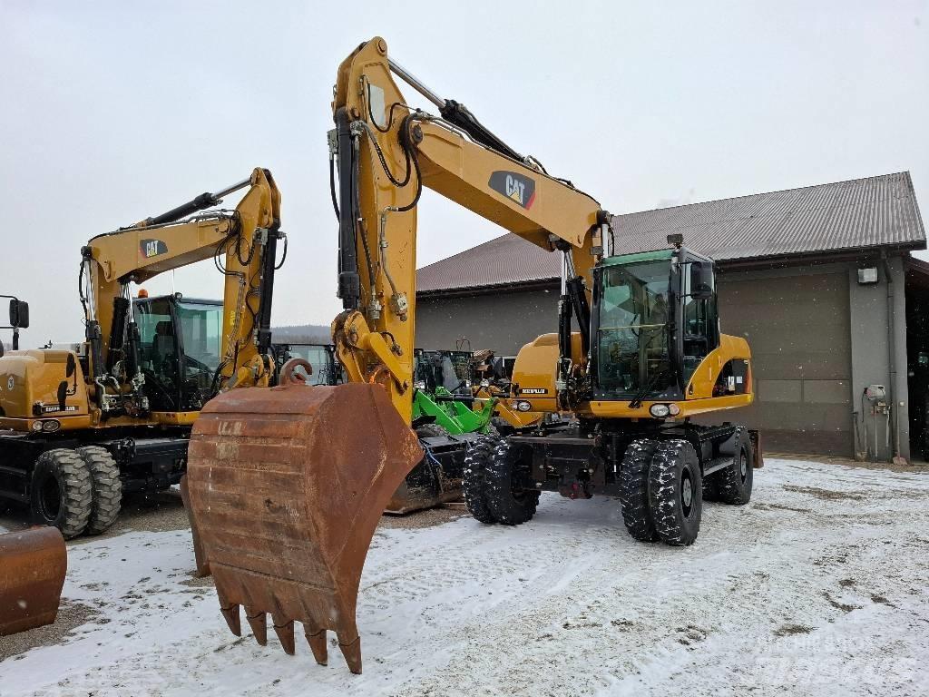 CAT 316 D Bagri na kolesih