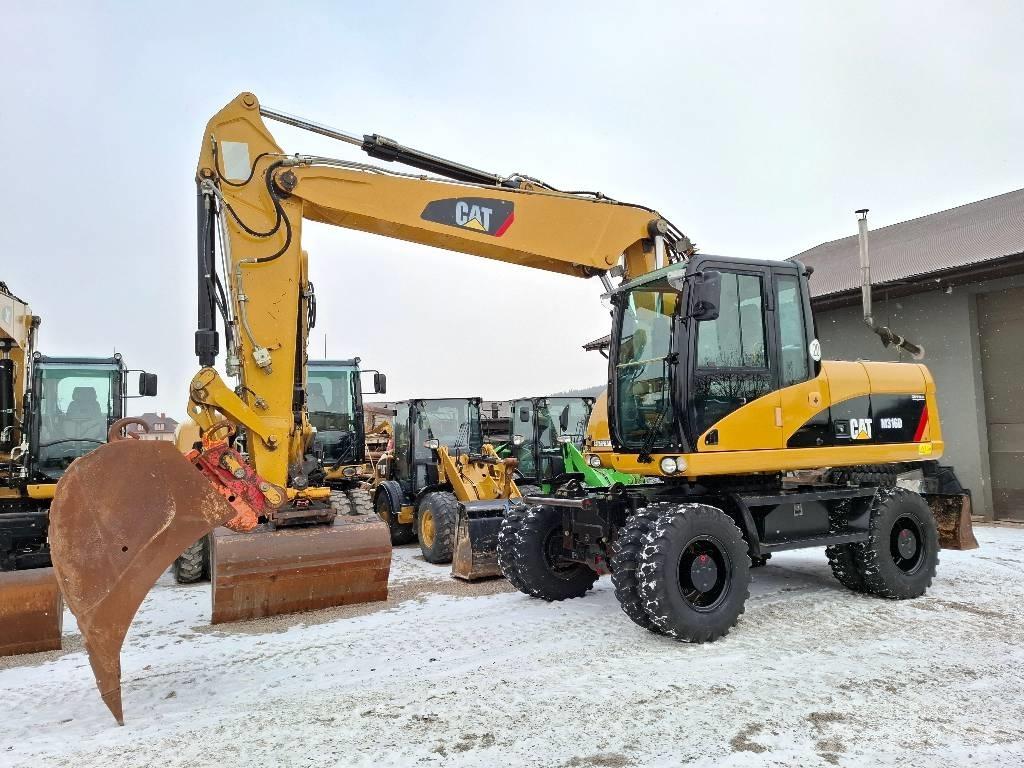 CAT 316 D Bagri na kolesih